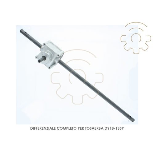 Differenziale completo per tosaerba Jet-Sky DY 18 - 135P