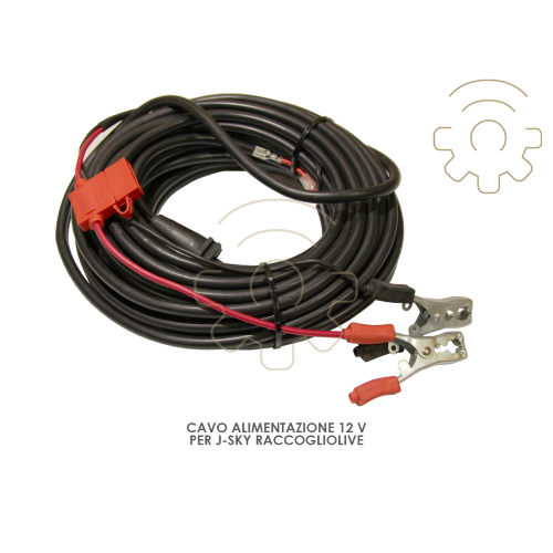 Cable de alimentaciÃ³n J-Sky 12v para cosechadora de aceitunas Mod. ZLOME04