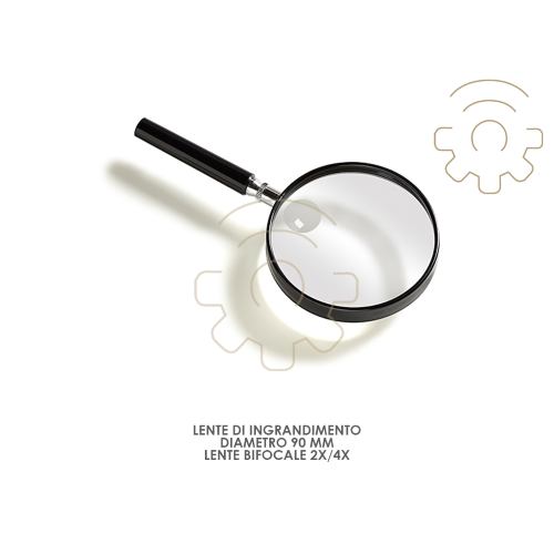 Magnifying glass? 90 mm 2x / 4x bifocal lens