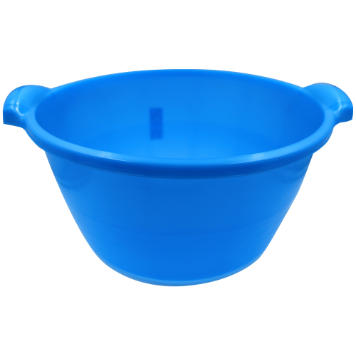 Bacinella PE rotonda ø 40 cm colore blu per lavello bucato