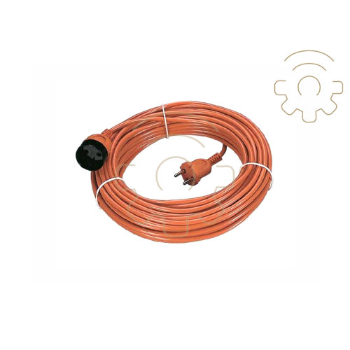 20 mt linear extension cable for garden 2P 10A Schuko socket 2P 10A Schuko plug