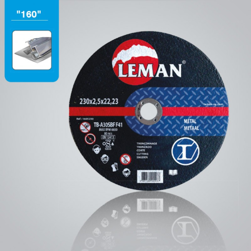 Leman 25 dischi professionali da taglio smeriglio per metallo 115x2,5x22,23 per flex smerigliatrice