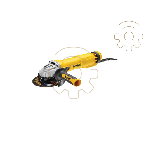Dewalt angle grinder 1010W 125 mm no-volt DWE4207 yellow / black flex