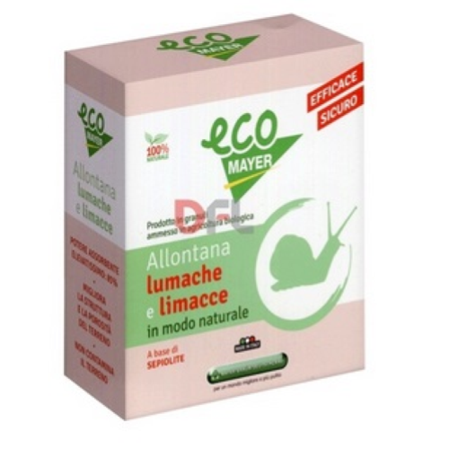 Repellente disabituante Eco 500 gr per lumache limacce e chiocciole 100% naturale agricoltura biologica