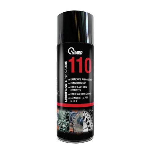 VMD 110 bombe aÃ©rosol 400 ml de lubrifiant protecteur pour chaÃ®nes professionnelles fabriquÃ© en Italie