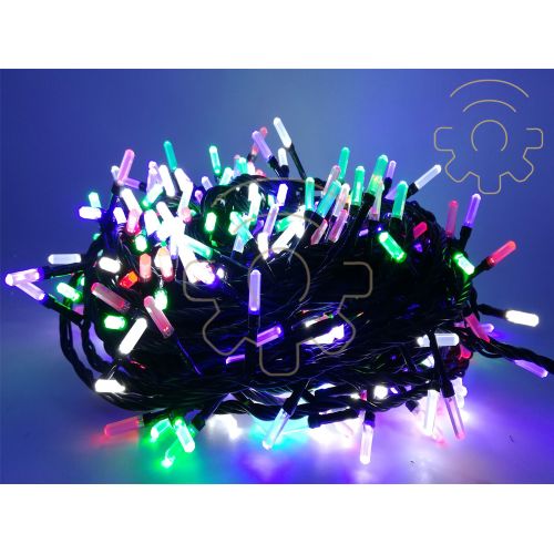 ChaÃ®ne sÃ©rie 400 prisme multicolore LED lumiÃ¨res de NoÃ«l chaÃ®ne de 32 mÃ¨tres pour une utilisation RVB extÃ©rieure et intÃ©rieure