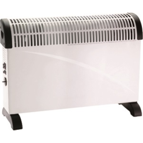 Teporus DL-01 termoventilatore termoconvettore a pavimento 2000W + turbo con termostato ambiente e spegnimento automatico in caso di surriscaldamento