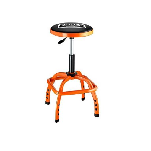 Bahco Ble305 swivel stool with pneumatic lifting for workshop height adjustable seat