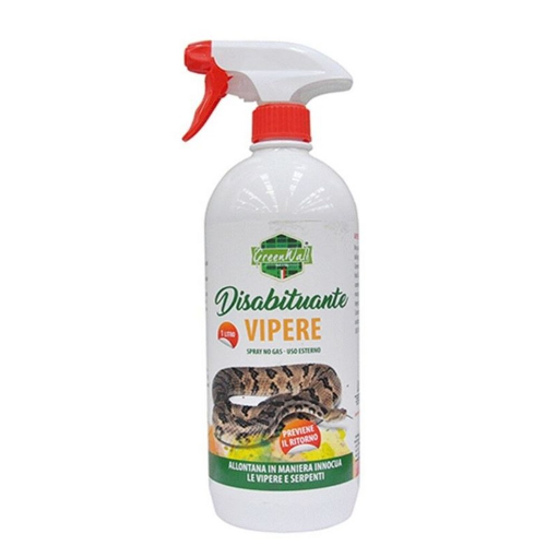 Greenwall 1 Lt spray anti-habituant pour serpents, vipÃ¨res, reptiles, non toxique pour jardins, garages, terrasses