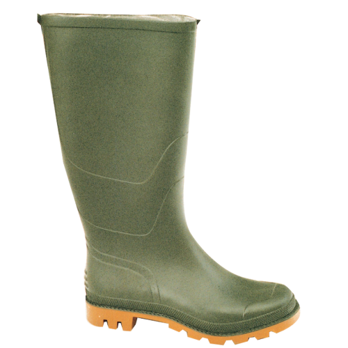 Balilla knee-high work boots 36 in green pvc waterproof non-slip ankle boot for countryside construction