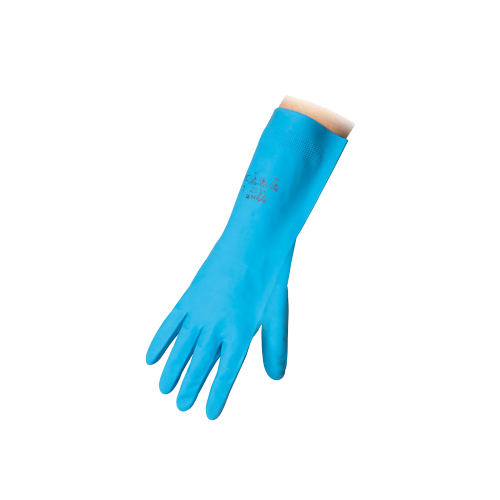 Reflexx R95 tg S guanti in nitrile blu riutilizzabili senza felpatura riutilizzabile