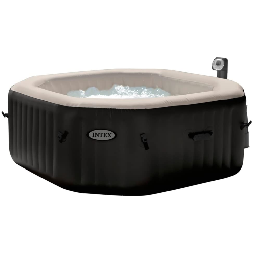 Intex 28454 piscina idromassaggio Pure Spa bubble cm 201x71 con 120 getti pompa filtro telo base dispenser