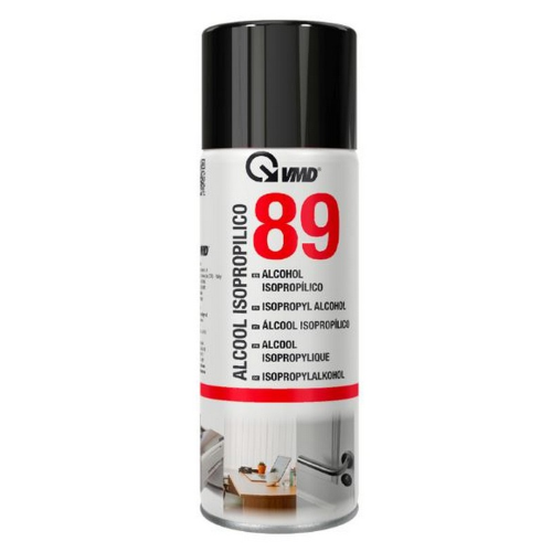 VMD 89 bomboletta alcool spray isopropilico 400 ml detergente per tutte le apparecchiature elimina sporco