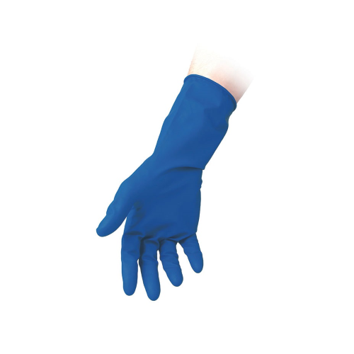 Orma cf 50 blue Hi-Risk latex gloves size XL powder free extra strong cat III ambidextrous
