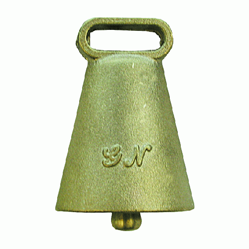 campana ovale in ottone lucido mm 61x80 campane campanaccio mucche bovini