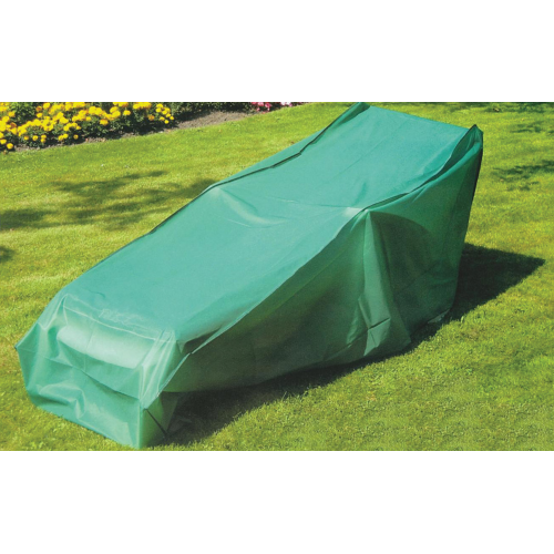 Bezug für Liegestühle im Freien aus grünem Polyester 200x75x40 cm waschbar und wetterfest