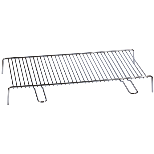 Heavy steel grill rack with feet 40x35 cm for roasting barbecues